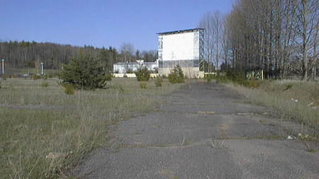 Tri-City Drive-In Theatre - Screen And Driveway Photo From Cinematour